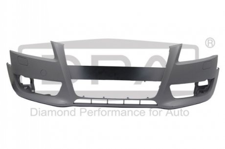 Бампер передний с омывателем и без помощи при парковке (грунт) Audi A5 (07-17) DPA 88071824802 (фото 1)