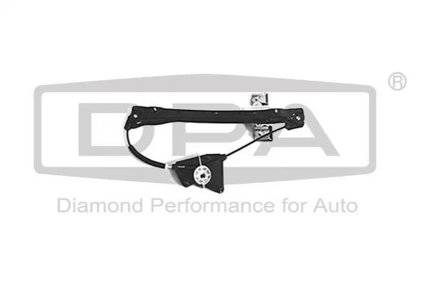 <strong>Склопідйомник передній без моторчика правий Skoda CITIGO/VW Up/Seat Mii (KF1) (11-) DPA 88371033102 (фото 1)</strong>