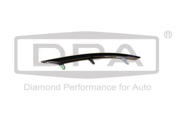 <strong>Молдинг переднього бампера правий VW Touareg (7LA, 7L6, 7L7) (02-10) DPA 88530695202 (фото 1)</strong>