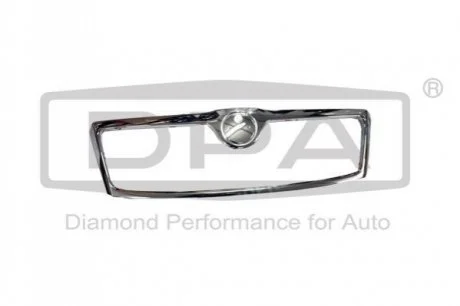 Рамка декоративна з хром накладкою для Skoda DPA 88530875802 фото товару