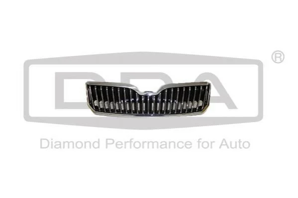 <strong>Решітка радіатора без емблеми (хром) Skoda Superb (14-15) DPA 88531254902 (фото 1)</strong>