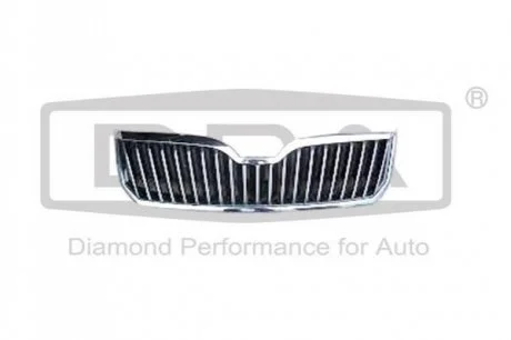 Решітка радіатора без емблеми (хром) Skoda Superb II (3T4) (08-15) для DPA 88531334102 фото товару