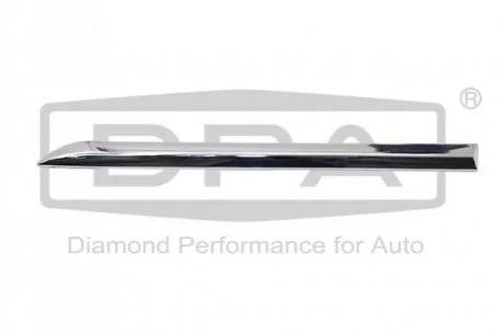 Молдинг двері задньої лівої (хром) Skoda Citigo/VW Up (11-) для DPA 88531334602 фото товару