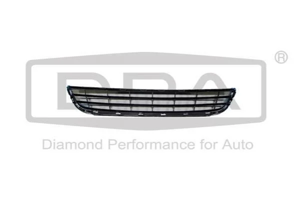 <strong>Решетка радиатора нижняя средняя (черная) VW Polo (09-) DPA 88531385402 (фото 1)</strong>