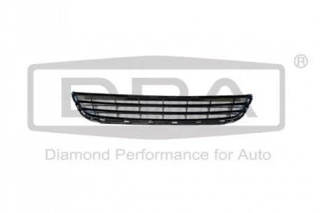 Решетка радиатора нижняя средняя (черная) VW Polo (09-) для Volkswagen DPA 88531385402 фото товара