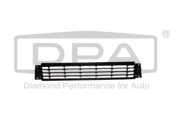 <strong>Решетка радиатора нижняя средняя (черная) VW Polo (09-14) DPA 88531691702 (фото 1)</strong>