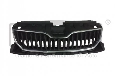 Решітка з хром накладкою 6V08536539B9+6V08537612ZZ для Skoda DPA 88531799002 фото товару
