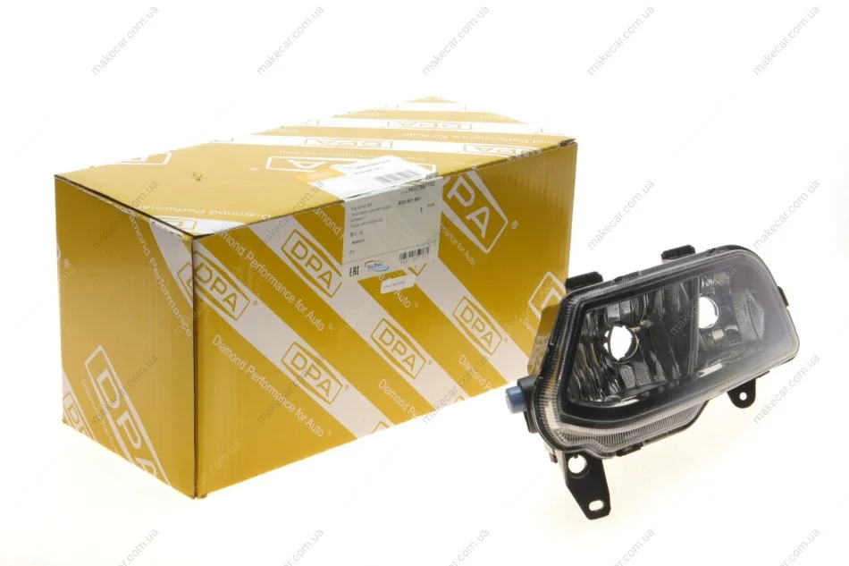 <strong>Фара протитуманна ліва (галоген. під 2 лампи.) VW Polo (6R1, 6C1) (09-) DPA 99411621102 (фото 1)</strong>