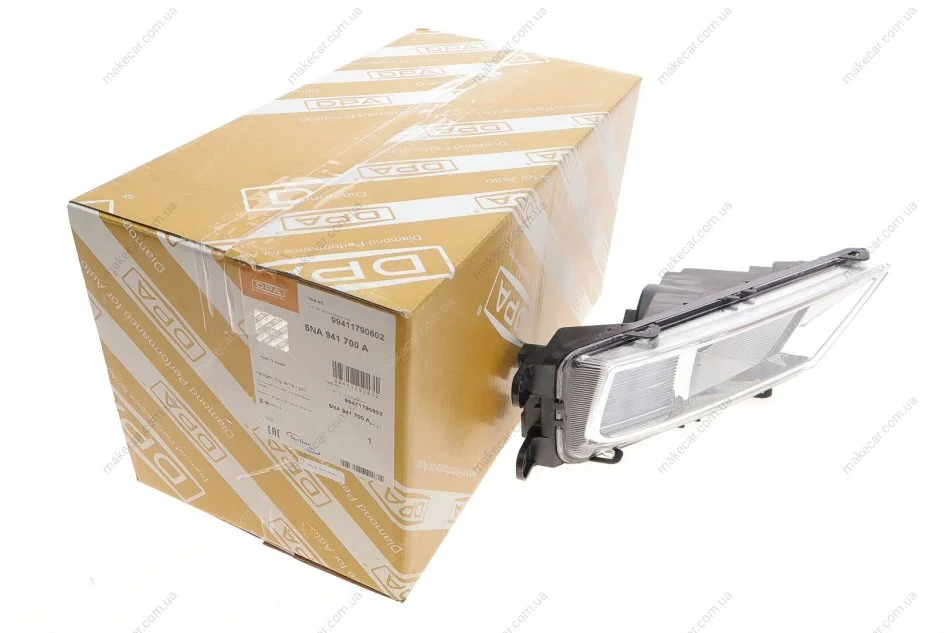 <strong>Фара противотуманная левая галогеновая VW Tiguan (16-) DPA 99411790602 (фото 1)</strong>