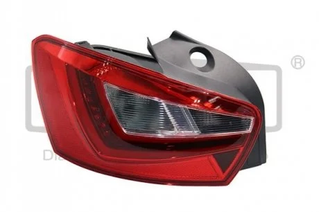 Ліхтар лівий LED чорний Seat Ibiza (08-) для DPA 99451455902 фото товару