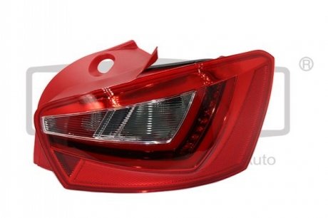 Ліхтар правий LED червоний Seat Ibiza (08-) DPA 99451456502 (фото 1)