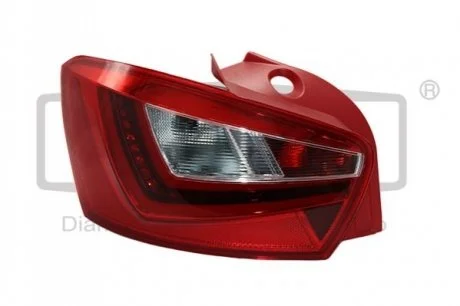 Ліхтар лівий червоний LED Seat Ibiza (08-) для DPA 99451456602 фото товару