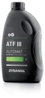 Масло трансмісійне AUTOMATIC ATF III (1L) для DYNAMAX 501622 фото товару