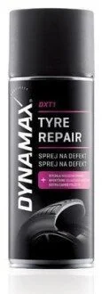 Засіб для аварійного ремонту шин DXT1 TYRE REPAIR (400ML) для DYNAMAX 606142 фото товару