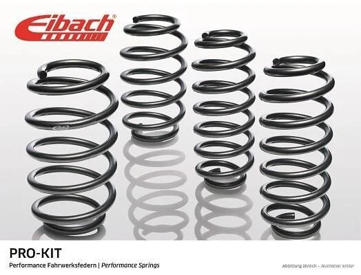 <strong>Занижуючі пружини, Pro-Kit, 4шт, (35мм / 30мм) (1240кг / 1200кг) AUDI 100 C4, A6 C4 2.2-4.2 12.90-10.97 EIBACH E1528140 (фото 1)</strong>