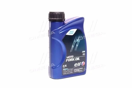 Олива гідравл. MOTO FORK OIL 20W (Каністра 0.5л) для вилок та амортизаторів для ELF 194971 фото товару