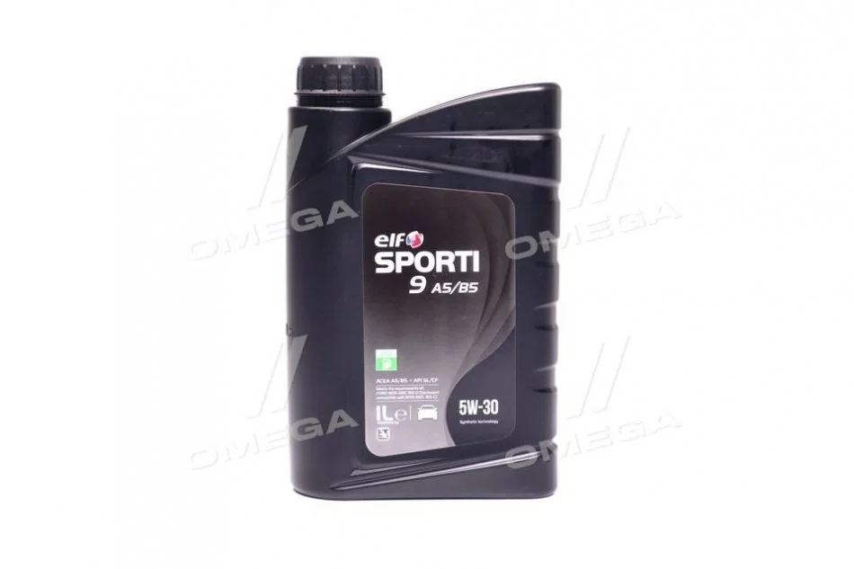 <strong>Моторна олива Elf Sporti 9 A5/B5 5W-30 синтетична 1 л ELF 208444 (фото 1)</strong>