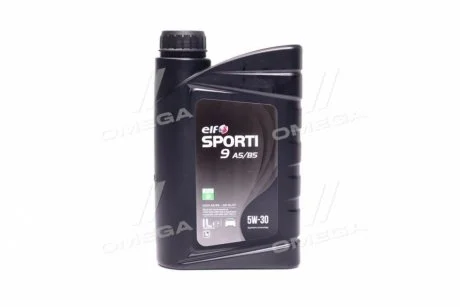 Моторна олива Elf Sporti 9 A5/B5 5W-30 синтетична 1 л для ELF 208444 фото товару