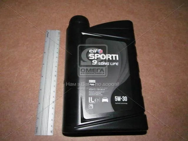 <strong>Моторное масло Elf Sporti 9 Long Life 5W-30 синтетическое 1 л ELF 208445 (фото 1)</strong>