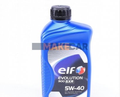 Моторна олія Evolution 900 SXR 5W-40 синтетична 1 л ELF 213897 (фото 1)