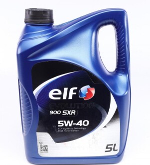 Олива моторна Evolution 900 SXR 5W40 (5 Liter) ELF 213913 фото товару