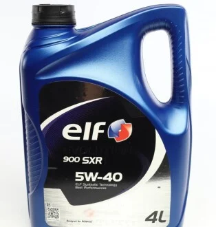 Масло моторне 5W40 EVOLUTION 900 SXR (4л) для ELF 213914 фото товару