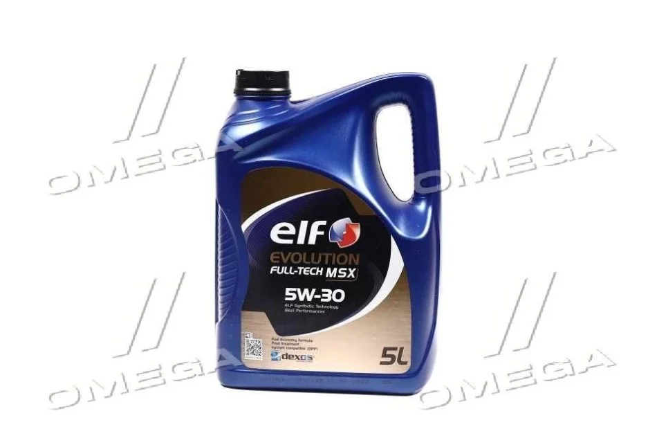 <strong>Моторна олива Elf Evolution Full-Tech MSX 5W-30 синтетична 5 л ELF 213932 (фото 1)</strong>