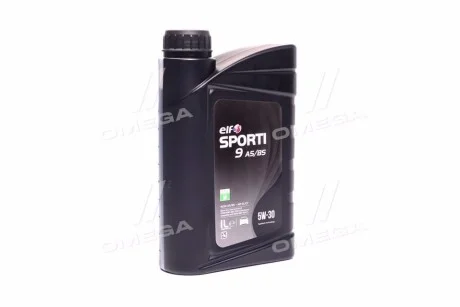 Олива моторна SPORTI 9 A5/B5 5W-30 (Каністра 1л) для ELF 214256 фото товару