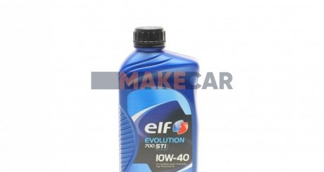 Моторна олія Evolution 700 STI 10W-40 напівсинтетична 1 л ELF 216669