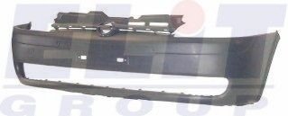 Бампер передний чорний с пазом для хромированой накладки -10/03 ELIT 5023 903