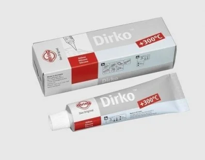 Герметик DIRKO 70ml ГЕРМЕТИК DIRKO +300 (СІРИЙ) 70ML (замінений на EL036.164) для ELRING 036.163 фото товару