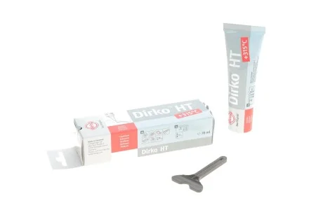 Герметик Dirko HT (-60°C +315°C) 70ml (сірий) для Ford, Mazda ELRING 036.164 фото товару