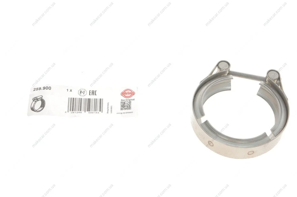 <strong>Хомут глушника VW T5 1.9/2.0/2.5TDI 03-15 ELRING 259.900 (фото 1)</strong>