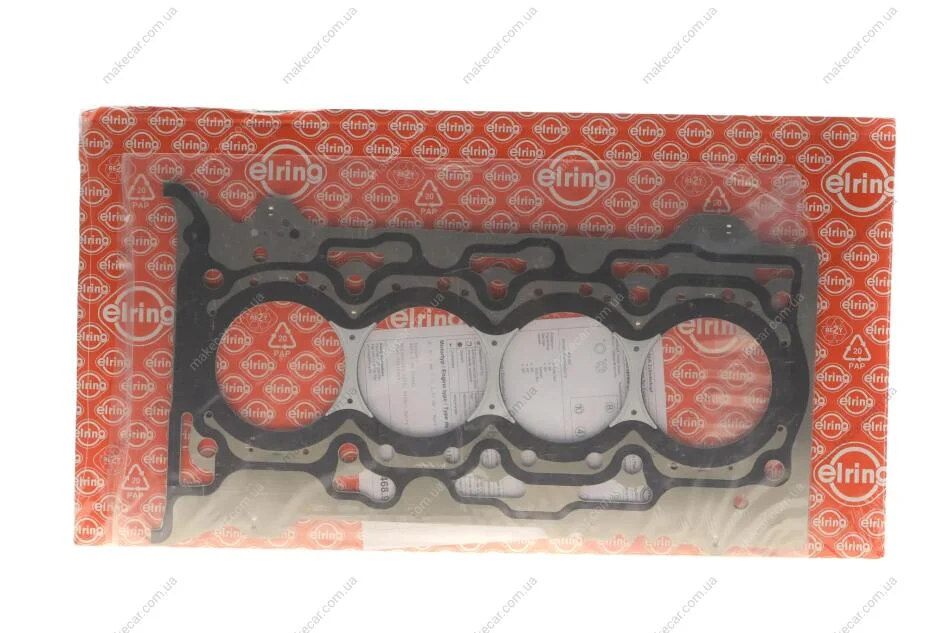 <strong>Прокладка, головка блоку циліндрів MITSUBISHI 2,2/2,4 DiD 4N14/4N15 3! 1,40 mm 15- (вир-во Elring) ELRING 468.930 (фото 1)</strong>