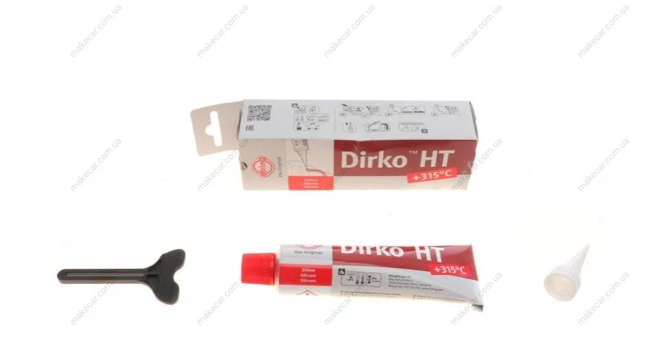 <strong>Герметик 70 ml Dirko HT (-60°C +315°C) червоний (аналог 705.707) ELRING 705.708 (фото 1)</strong>
