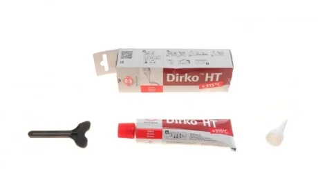 Герметик 70 ml Dirko HT (-60°C +315°C) червоний (аналог 705.707) для ELRING 705.708 фото товару