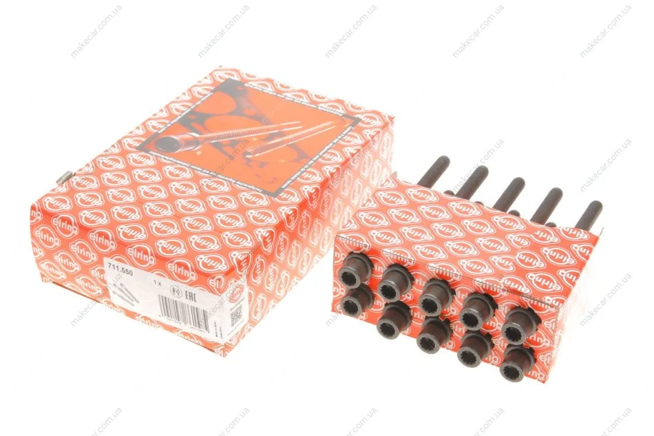 <strong>Комплект болтів головки циліндрів Hyundai/Kia 1,2 G4AG/G4LA/G4UG з 05.2010 до 03.2015 (вир-во Elring ELRING 711.550 (фото 1)</strong>