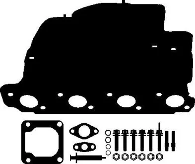 FORD К-т. прокладок турбіни MONDEO 2.0 00-07, JAGUAR для ELRING 734.830 фото товару
