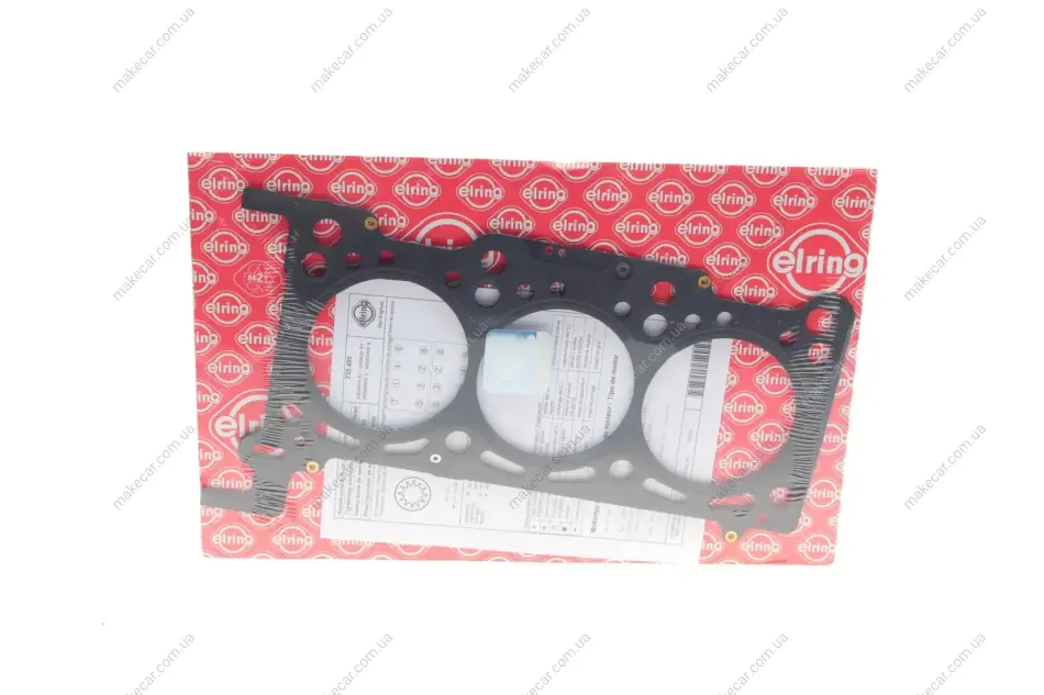 <strong>Прокладка головки VW Touareg 3.0 TDI 04-18 (4-6 циліндр) (1.15 mm) ELRING 735.490 (фото 1)</strong>