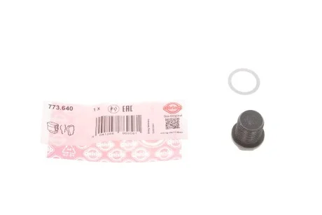 Пробка піддону картера + шайба (комплект) для Volvo, Ford ELRING 773640 фото товару
