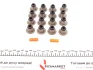 <strong>Повний комплект прокладок, двигун PEUGEOT 2.2 Hdi P22DTE (вир-во Elring) ELRING 867.800 (фото 2)</strong>