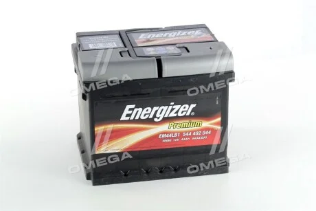 Акумулятор 44Ah-12v Prem.(207х175х175), R, EN440 для Energizer 544 402 044 фото товару