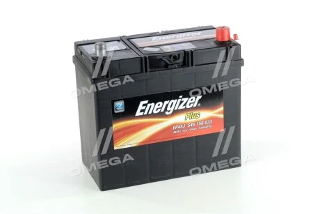 Акумулятор 45Ah-12v Plus (238х129х227), R, EN330 Азія для Energizer 545 156 033 фото товару