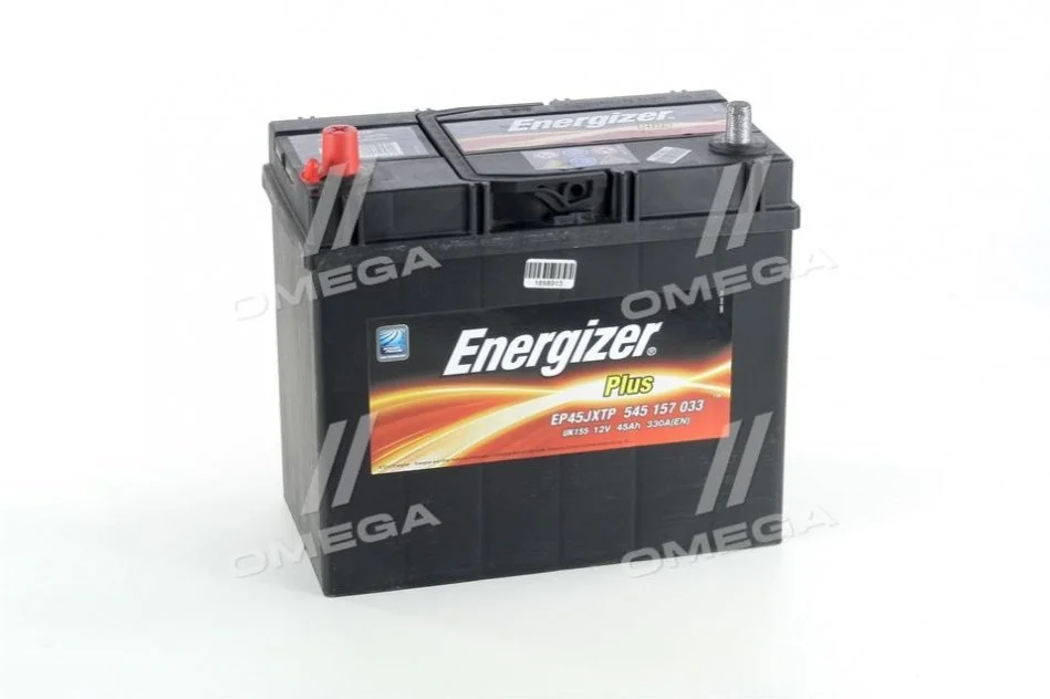 <strong>Акумулятор 45Ah-12v Plus (238х129х227), L, EN330 Азія тонк. клема Energizer 545 157 033 (фото 1)</strong>