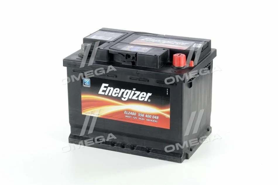 <strong>Акумулятор 56Ah-12v (242х175х190), R, EN480 Energizer 556 400 048 (фото 1)</strong>