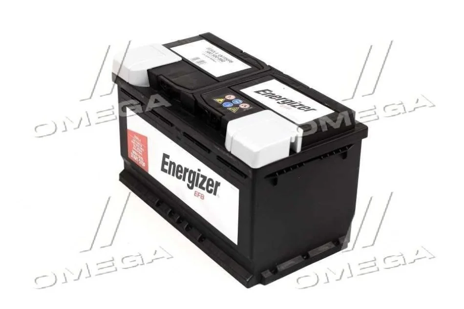 <strong>Акумулятор 80Ah-12v ENERGIZER EFB (315х175х190), R, EN800 Energizer 580 500 080 (фото 1)</strong>