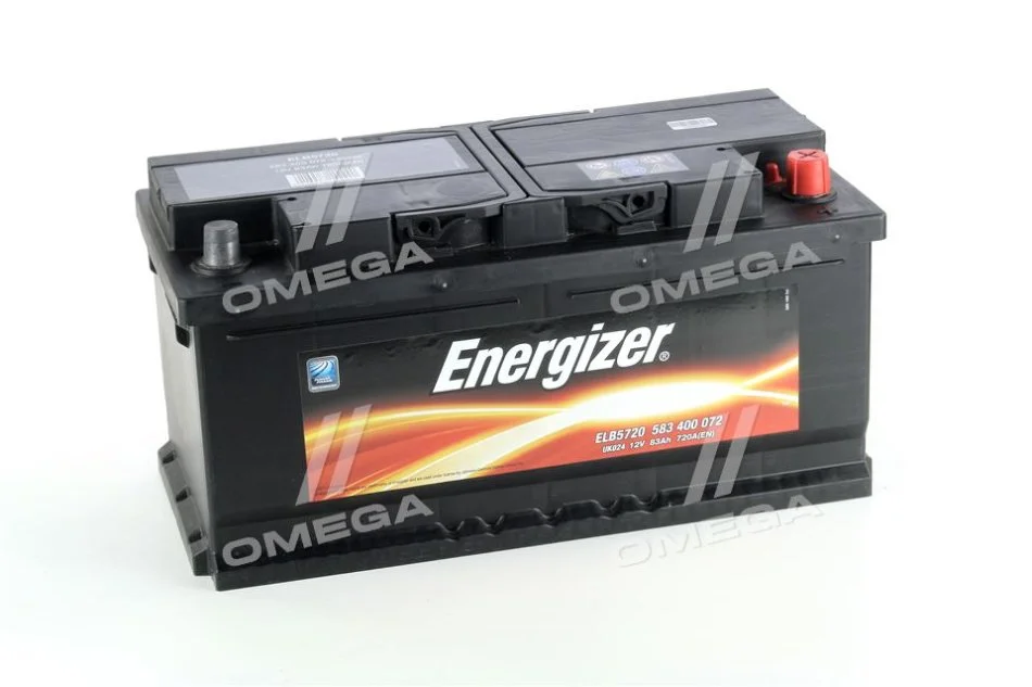<strong>Акумулятор 83Ah-12v (353х175х175), R, EN720 Energizer 583 400 072 (фото 1)</strong>