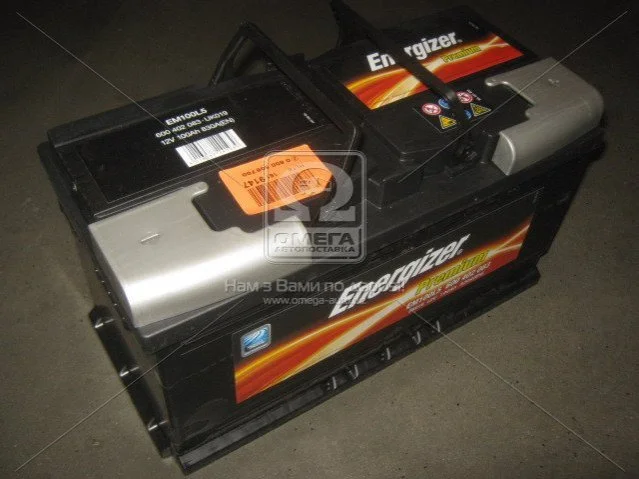 <strong>Акумулятор 100Ah-12v Prem. (353х175х190), R, EN830 Energizer 600 402 083 (фото 1)</strong>