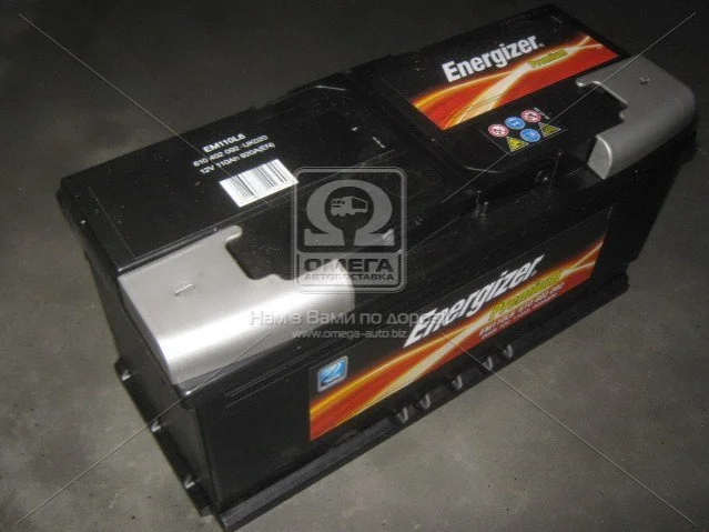 <strong>Акумулятор 110Ah-12v Prem. (393х175х190), R, EN920 Energizer 610 402 092 (фото 1)</strong>