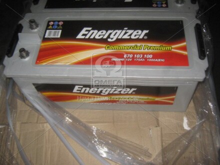 Акумулятор 170Ah-12v CP (513х223х223), полярність зворотна (3), EN1000 Energizer 670 103 100 фото товару